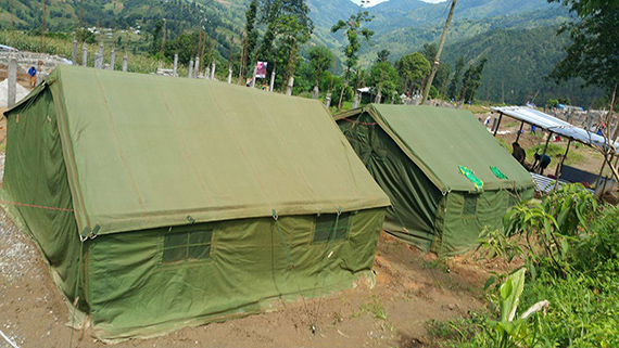धुर्मुसलाई सघाउँदै नेपाली सेना 